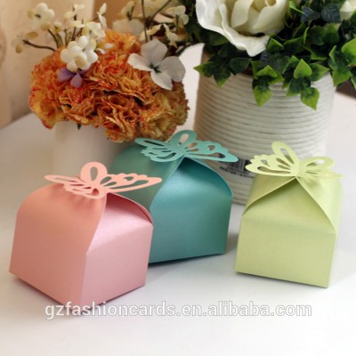 2020 Butterfly Shape Candy Fancy Custom Made Wedding Gift Box